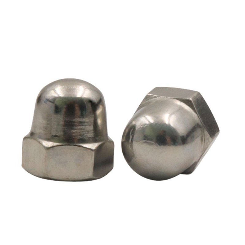 Acorn hexagon đai ốc với sợi tốt