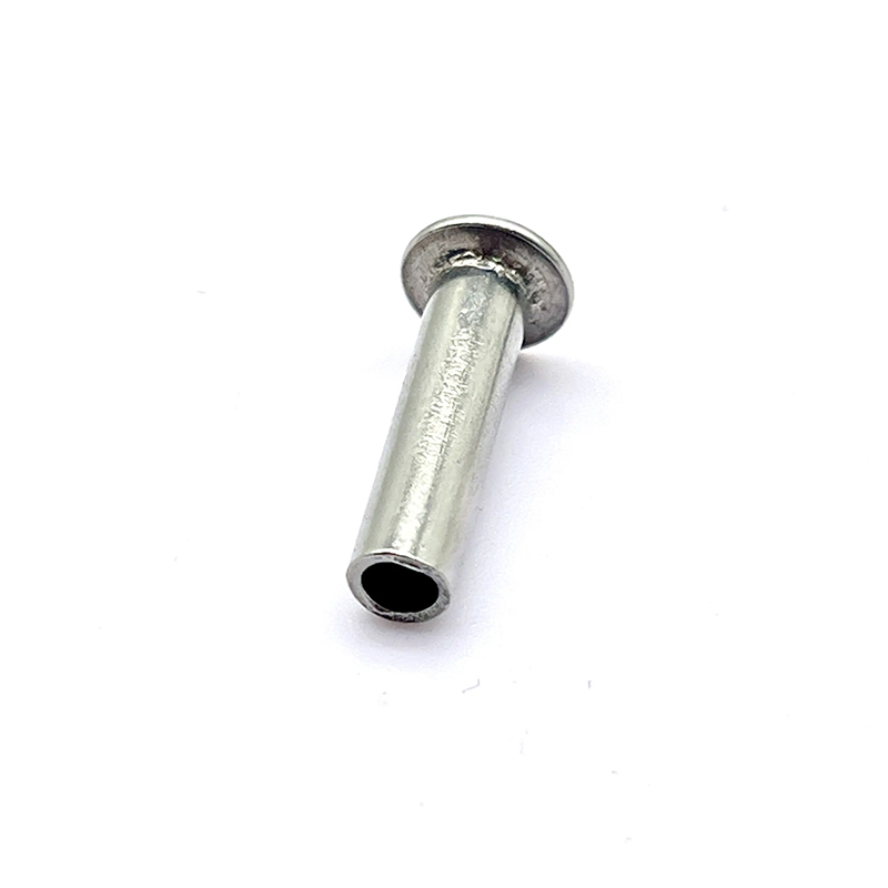 Chèn đầu phẳng Semi Hollow Rivet