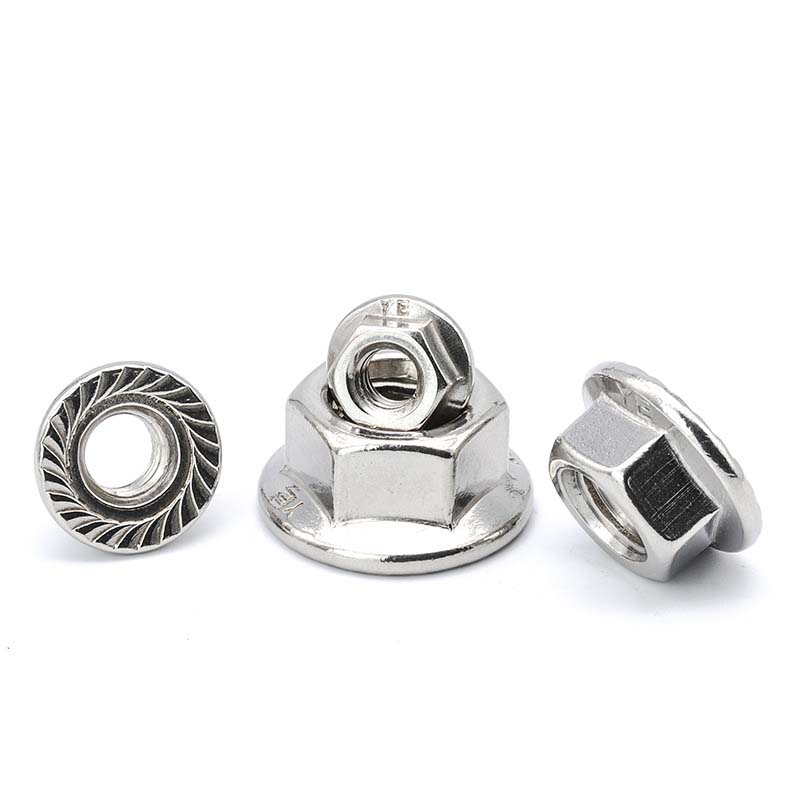 Hexagon Flange Nuts với chủ đề cao độ