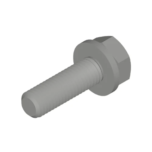 Bolt đầu hình lục giác và lắp ráp máy giặt đơn giản