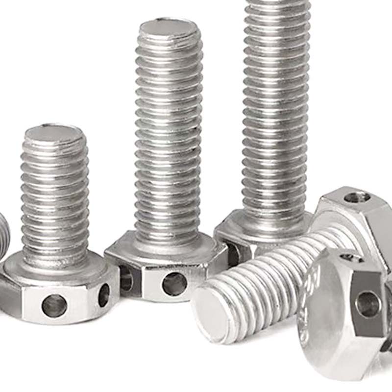 Bu lông đầu hình lục giác có lỗ dây