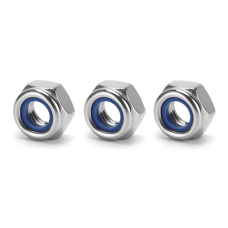 Hexagon Nuts với Chèn không kim loại