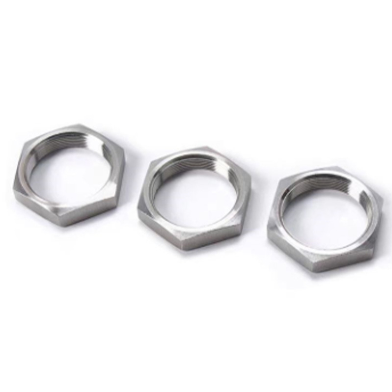Hexagon ống đai ốc với sợi
