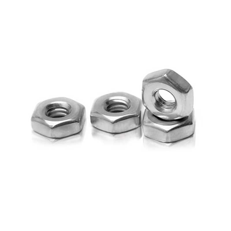 Độ cứng cao Bề mặt cắt phẳng Đai ốc lục giác