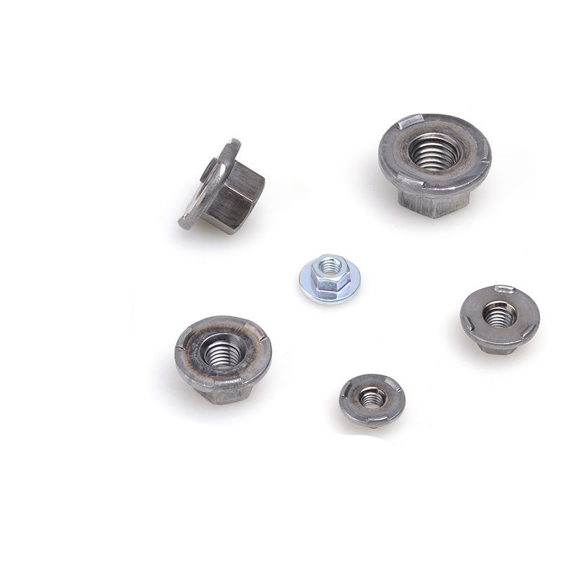 Độ chính xác cao Hex Weld Lock Nuts với mặt bích