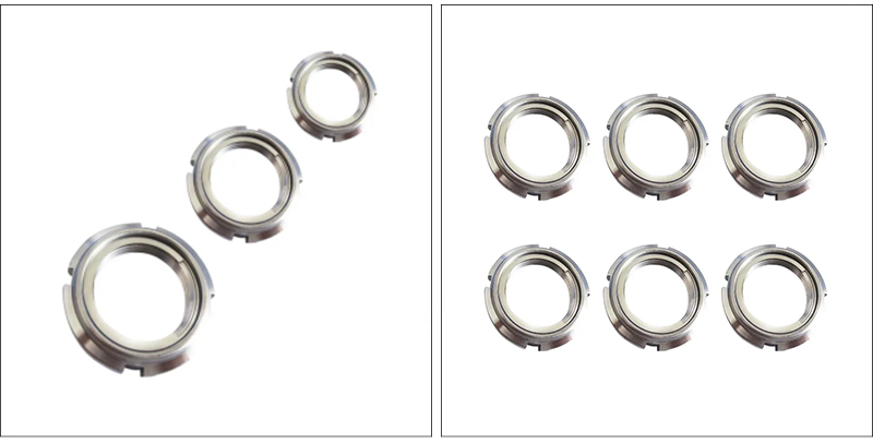 Self Locking Slotted Round Nut