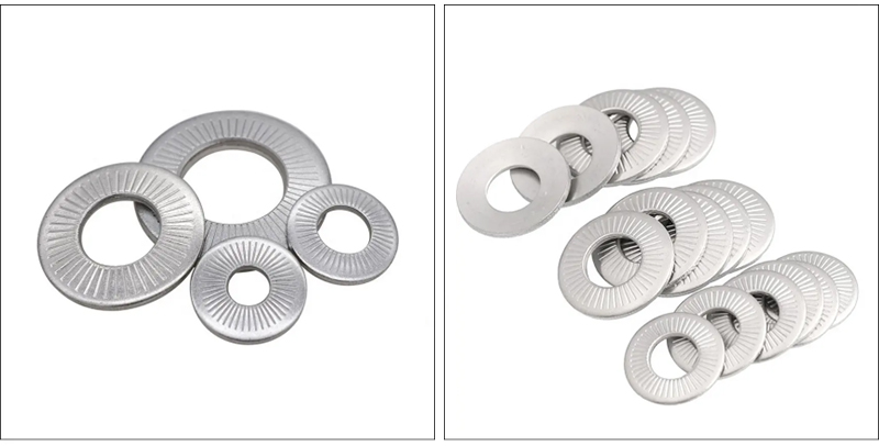 Conical Knurled Spring Washers
