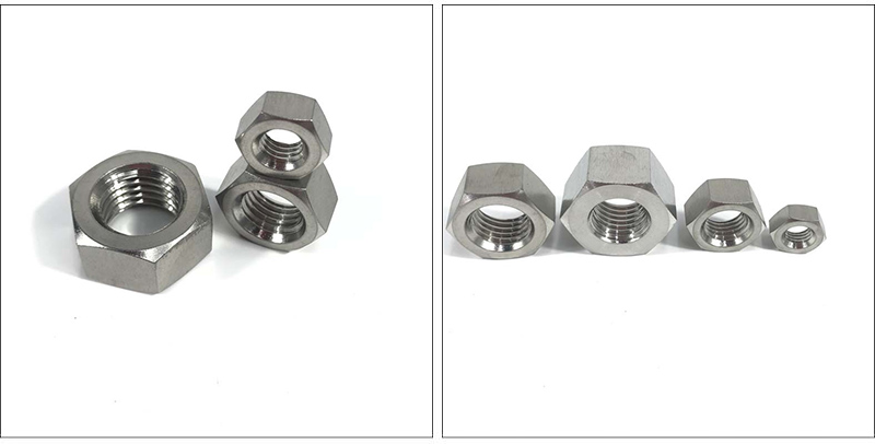 Inch Hexagon Thick Nuts With Washer Faced