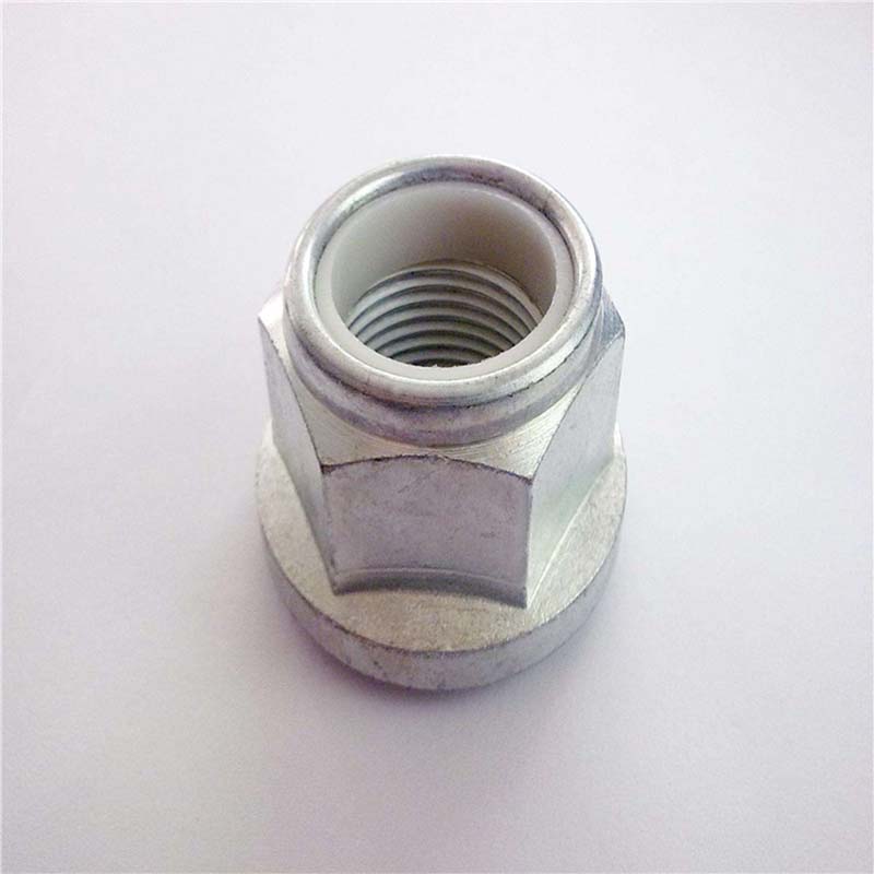 Nylon Chèn Hexagon Flange Lock Nut Case