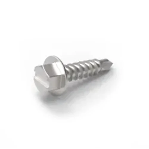 Đầu hex có rãnh tự khoan vít khai thác với cổ áo