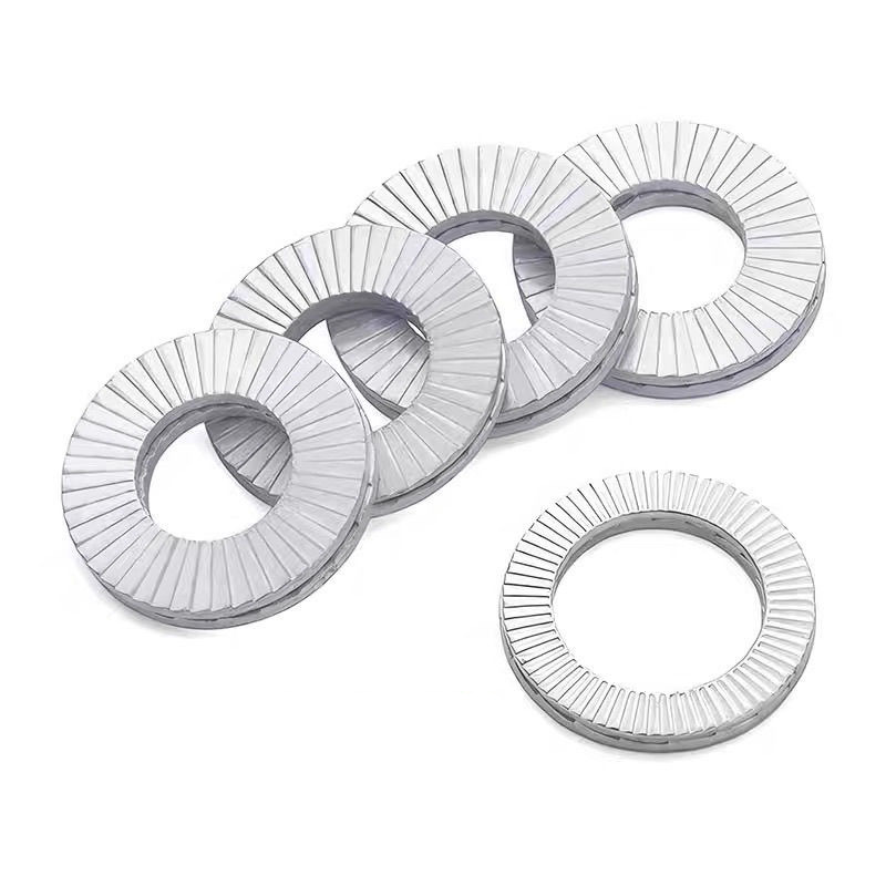Rung động bất chấp hai vòng đệm tự khóa gấp hai lần